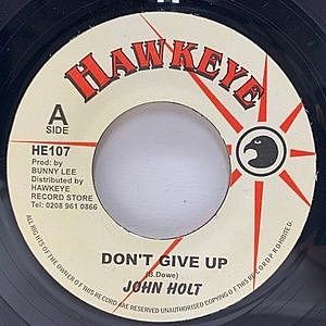 レコード画像：JOHN HOLT / Don't Give Up