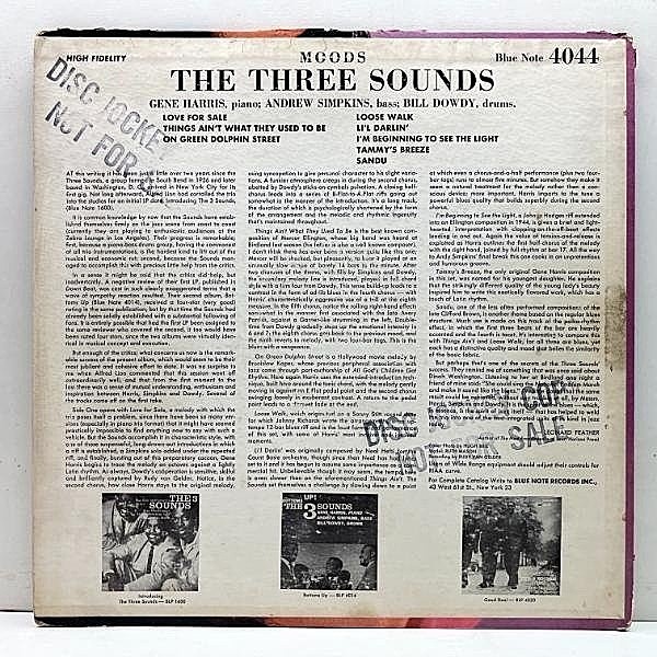 THREE SOUNDS / Moods (LP) / Blue Note | WAXPEND RECORDS
