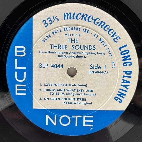 #3579【希少な名盤】Moods the 3 sounds BLP 4044 The 3 Sounds – Moods – Vinyl (LP, Album + 2 more), 1962