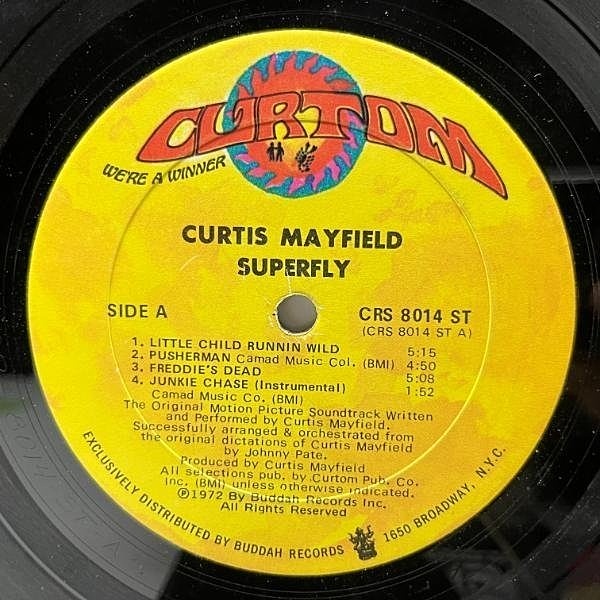 CURTIS MAYFIELD / Superfly (LP) / Curtom | WAXPEND RECORDS