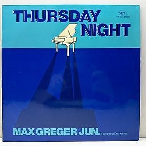 レコード画像：MAX GREGER JUN. / MAX GREGER JR. / Thursday Night
