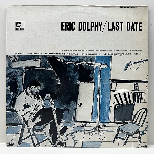 ERIC DOLPHY / Last Date (LP) / Limelight | WAXPEND RECORDS