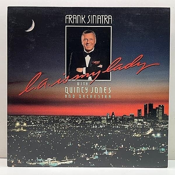 レコードメイン画像：【御大シナトラのラストアルバム】美品!! USオリジナル FRANK SINATRA With QUINCY JONES L.A. Is My Lady ('84 Qwest) w/ George Benson