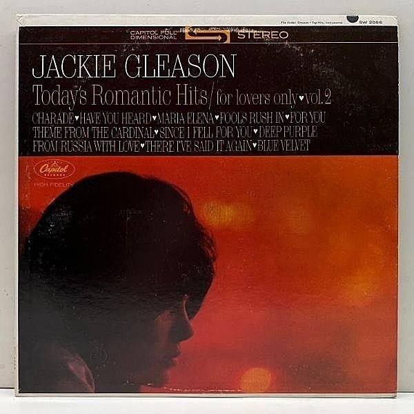 レコードメイン画像：【ソリストはCHARLIE VENTURAとPEE WEE ERWIN】良好!! USオリジナル JACKIE GLEASON Today's Romantic Hits For Lovers Only 米 初回プレス