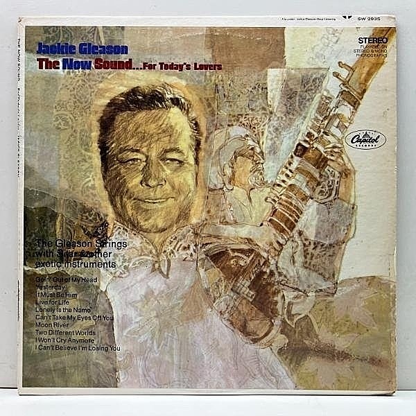 レコードメイン画像：【エキゾチカ風味の特異なムード】美盤!! USオリジナル JACKIE GLEASON The Now Sound... For Today's Lovers (Capitol) w/ Tom Scott