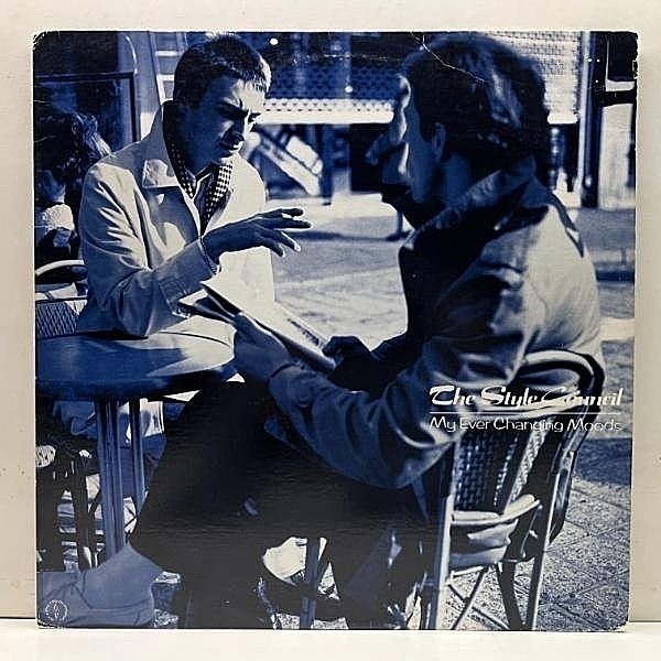 レコードメイン画像：良好盤!! 初版 白Lbl. USオリジナル STYLE COUNCIL My Ever Changing Moods ('84 Geffen) ロングVer. 収録 Cafe Bleu ネオアコ スタカン
