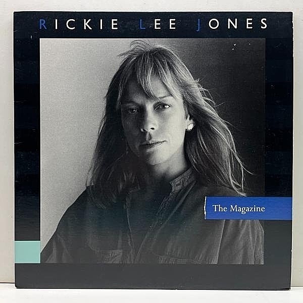 レコードメイン画像：【半透明盤・黄金色】良好盤!! SLM, TML刻印 USオリジナル RICKIE LEE JONES The Magazine ('84 Warner) リッキー・リー・ジョーンズ