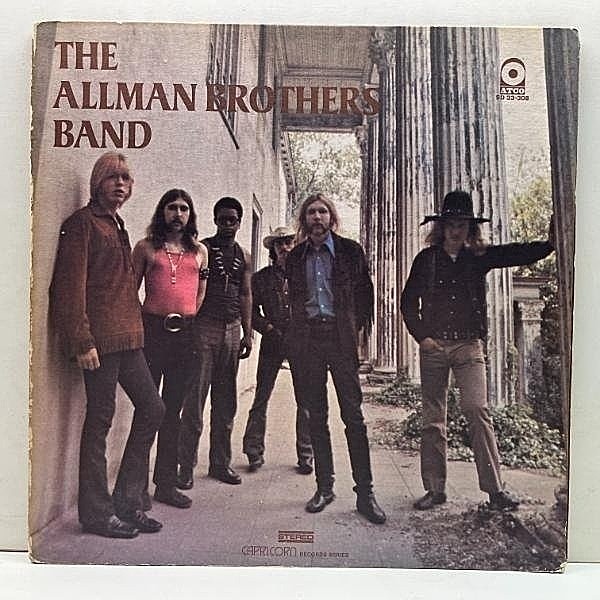 レコードメイン画像：良好盤!! USオリジナル 初回BROADWAYアドレス ALLMAN BROTHERS BAND ('69 ATCO) オールマン・ブラザーズ・バンド 1st デビュー作