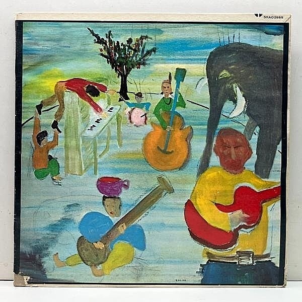 レコードメイン画像：USオリジナル Member表記 虹ラベ THE BAND Music From Big Pink ('68 Capitol) ザ・バンド 1st デビューアルバム 名盤