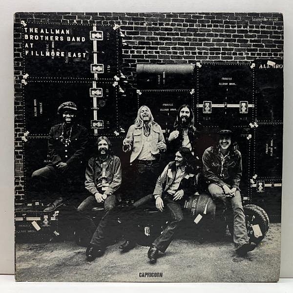 The Allman Brothers Band 熱風 ライヴ 2枚組 レコード レコード