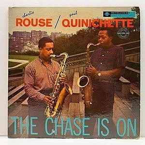 レコード画像：CHARLIE ROUSE / PAUL QUINICHETTE / The Chase Is On