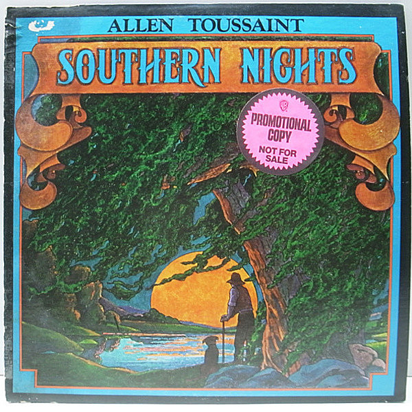 レコードメイン画像：プロモ 美盤!! USオリジナル ALLEN TOUSSAINT Southern Nights ('75 Reprise) METERS 参加 アラン・トゥーサン 名盤 Promo Copy