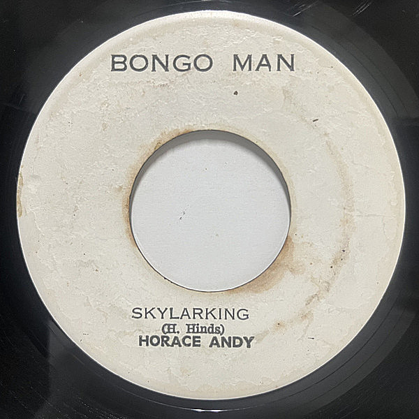 レコードメイン画像：'72年 原盤 JAMAICAオリジナル 7インチ HORACE ANDY Skylarking 激シブトラックと甘酸っぱい繊細ファルセットのウィキッドチューン 45RPM.