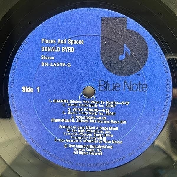 DONALD BYRD / Places And Spaces (LP) / Blue Note | WAXPEND