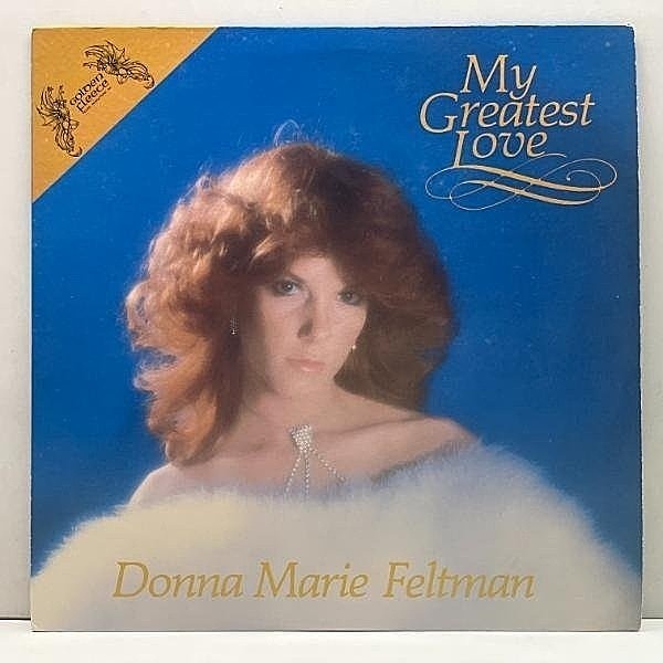 レコードメイン画像：激レア!美品!【ニューヨークシーン最極北の幻盤】USオリジ DONNA MARIE FELTMAN My Greatest Love (Golden Fleece) ベルモア産サイケディスコ怪作
