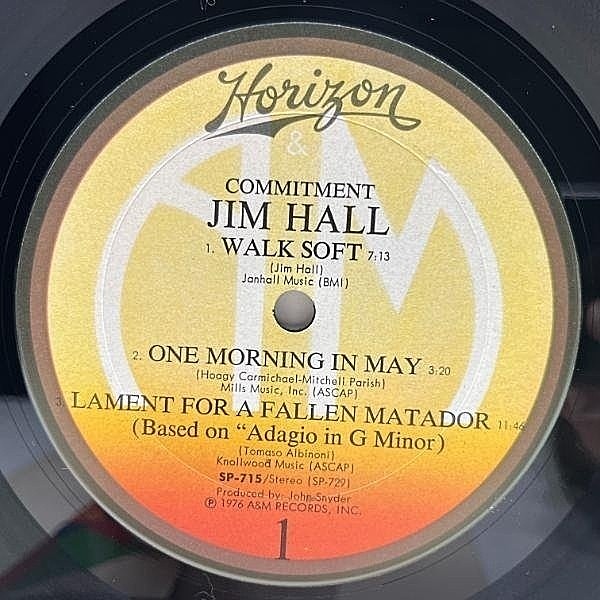 【ジャズ】【Horizon 廃盤】 Jim Hall / Commitment NzEtNjQzMC5qcGVn.jpeg