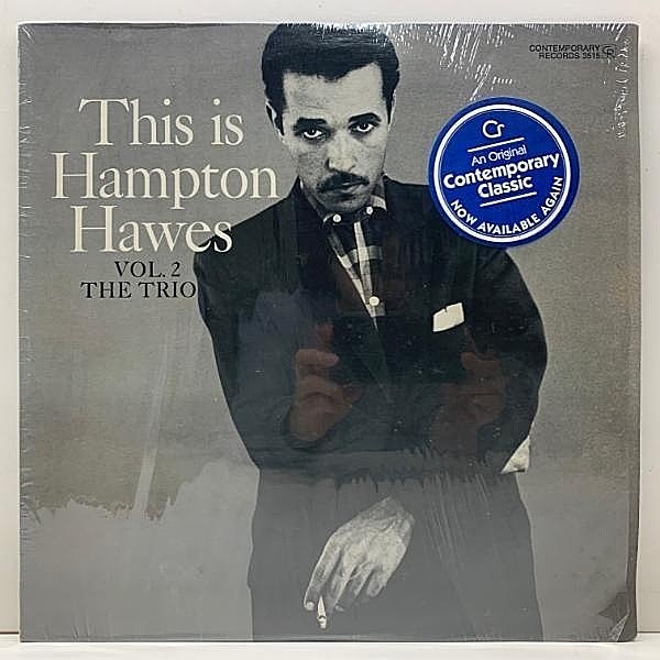 レコードメイン画像：シュリンク美品!!【MONO】USプレス This Is HAMPTON HAWES Vol. 2 : The Trio (Contemporary) ハンプトン・ホーズ・トリオ 米 モノラル