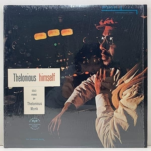 レコードメイン画像：美品!! w/シュリンク＋ステッカー THELONIOUS MONK Himself (RLP 12-235) JOHN COLTRANEとの初レコーディングも収録 US 米OJCプレス