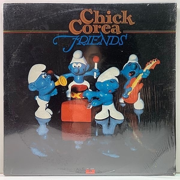 レコードメイン画像：シュリンク美品!! 発禁スマーフ君ジャケット USオリジナル CHICK COREA Friends ('78 Polydor) Joe Farrell, Eddie Gomez, Steve Gadd