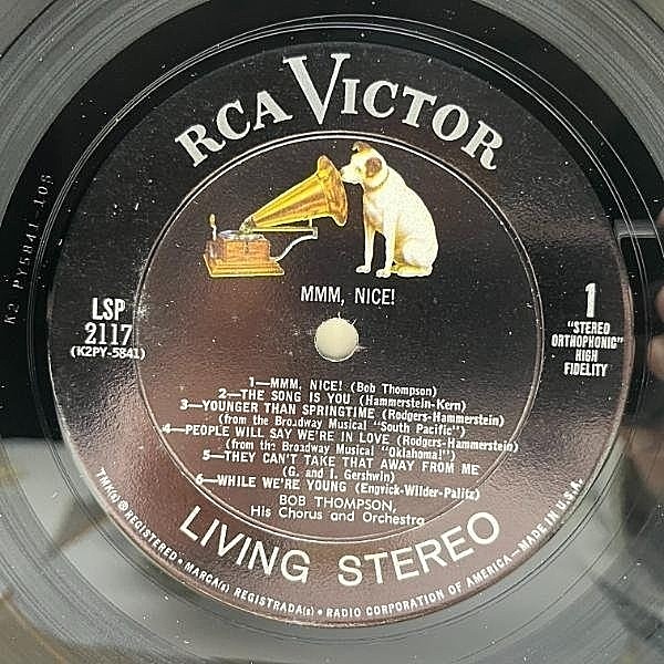BOB THOMPSON / Mmm, Nice! (LP) / RCA Victor | WAXPEND RECORDS
