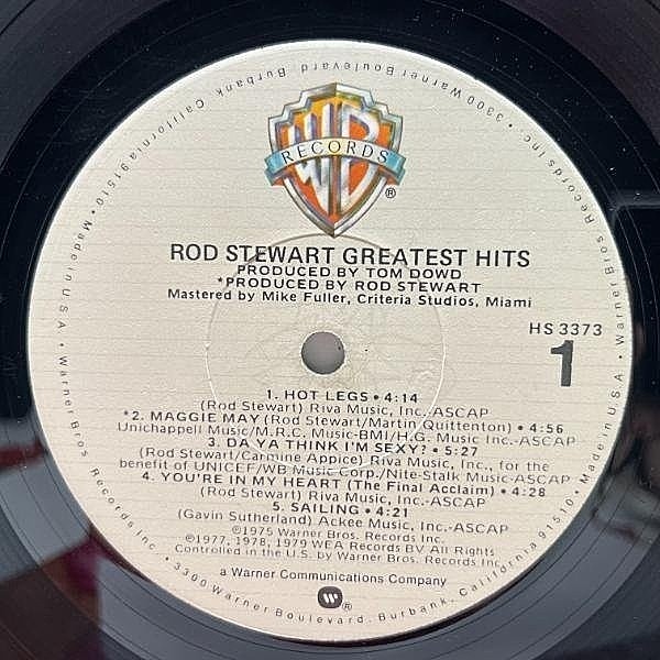 ROD STEWART / Greatest Hits (LP) / Warner Bros. | WAXPEND