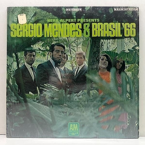 レコードメイン画像：シュリンク良好!! 初版 Rマーク無し USオリジ SERGIO MENDES BRASIL '66 Herb Alpert Presents ～ ('66 A&M) 1st アルバム 米初回プレス LP