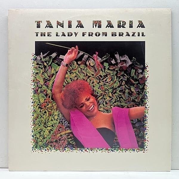 レコードメイン画像：【GEORGE DUKE prod.】美品 USオリジナル TANIA MARIA The Lady From Brazil ('86 Manhattan) タニア・マリア LP