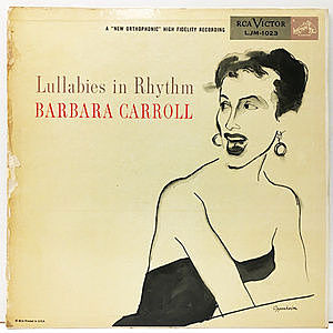 レコード画像：BARBARA CARROLL / Lullabies In Rhythm
