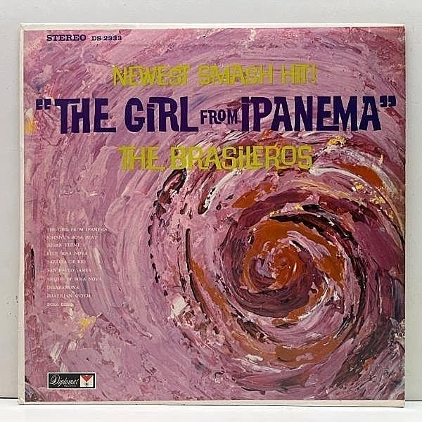 レコードメイン画像：【ジャズサンバ珍盤】USオリジナル BRASILEROS [BRAZILIOS] The Girl From Ipanema (Diplomat Only press) 紅一点 イパネマの娘も抜群