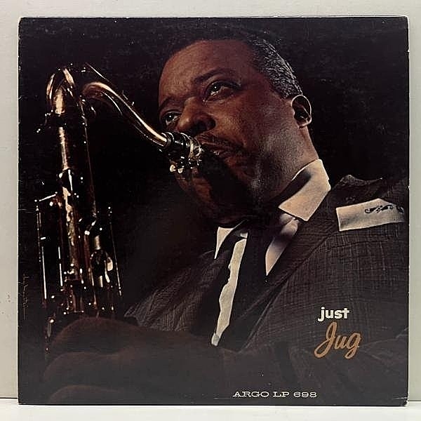 レコードメイン画像：良好!! MONO 灰ラベ USオリジナル GENE AMMONS Just Jug (Argo LP-698) w/ Eddie Buster, Gerald Donovan 地元シカゴでの傑作ライブ