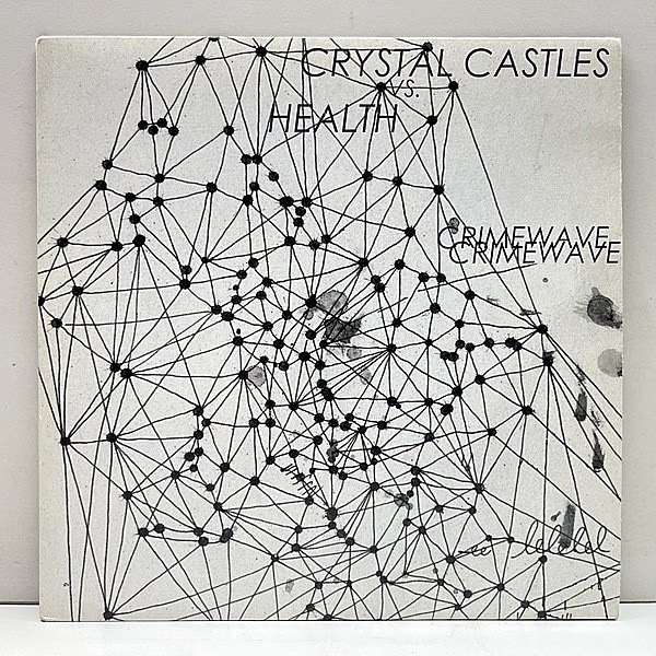レコードメイン画像：良好!! UKオリジナル 7インチ 限定1000部 CRYSTAL CASTLES Crimewave (Trouble) クリスタル・キャッスルズ 名盤1st.からのカット 45RPM.