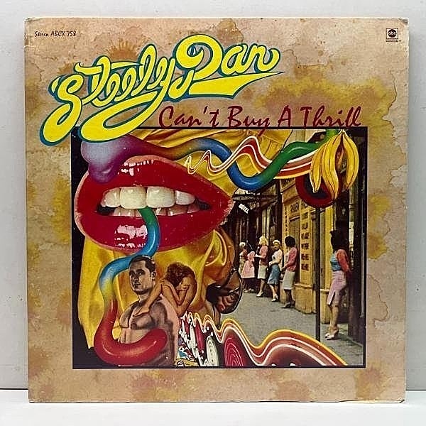 レコードメイン画像：十分概ね良好!! USオリジナル 初版 マルチ箱・黒ラベル ABCリム表記 STEELY DAN Can't Buy A Thrill ('72 abc) スティーリ・ダン 1st 名盤