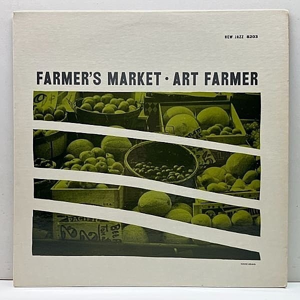 レコードメイン画像：良好!! MONO RVG刻印 コーティング US初期プレス ART FARMER Farmer's Market (Prestige・New Jazz, NJ紫) HANK MOBLEY, KENNY DREW ほか