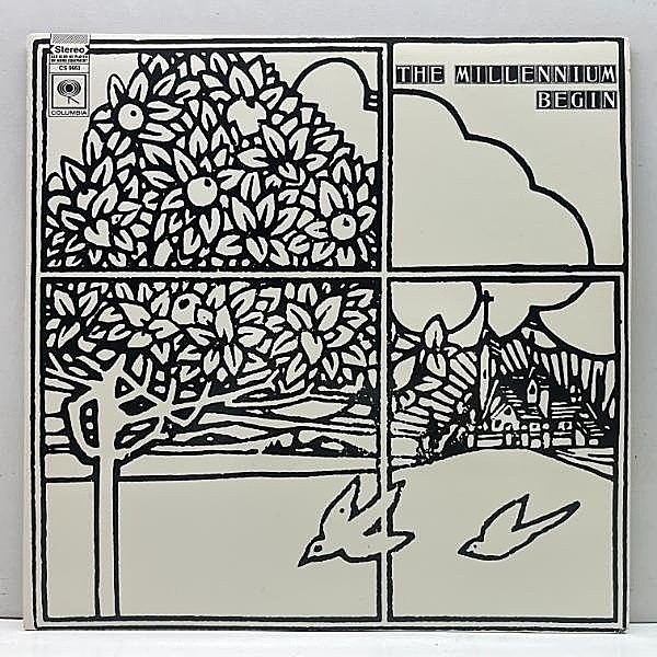 レコードメイン画像：LP 希少アナログ 美品!! USプレス THE MILLENNIUM Begin 唯一のアルバム (Columbia) ミレニウム US 米リイシュー サイケポップ 金字塔