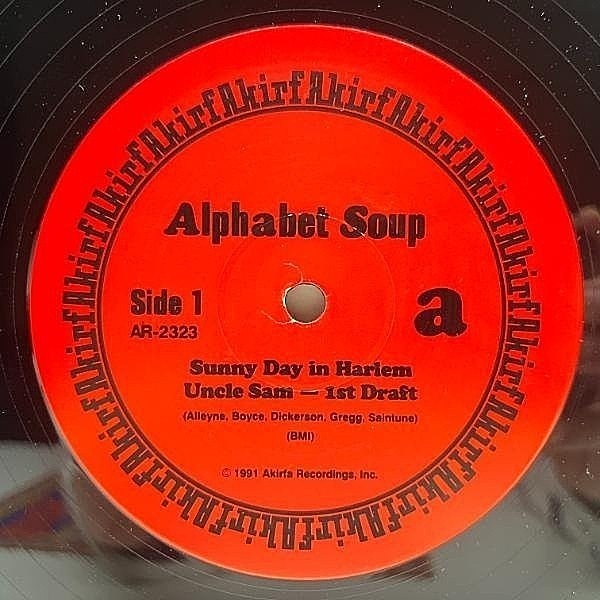 洋楽 Alphabet Soup - Sunny Day In Harlem Alphabet Soup - Sunny Day In Harlem '91 EP US ORG!VG+/EX- | eBay