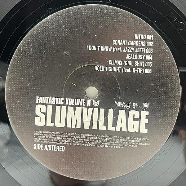 SLUM VILLAGE / Fantastic Volume II (LP) / Wordplay | WAXPEND