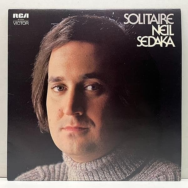 レコードメイン画像：極美品 UKオリジナル NEIL SEDAKA Solitaire ('72 RCA Victor SF 8324) 抜群のニューソウル Better Days Are Coming 機動戦士Zガンダム