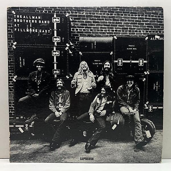 レコードメイン画像：良好!!【ATGP刻印／初版BROADWAY／PINKラベル】2LP 米 USオリジナル ALLMAN BROTHERS BAND At Fillmore East ('71 Capricorn) Club Edition