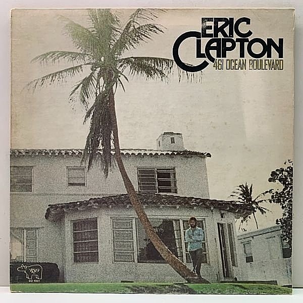 レコードメイン画像：良好!! Wマーク無し USオリジナル ERIC CLAPTON 461 Ocean Boulevard ('74 RSO) エリック・クラプトン 初回 ROCKEFELLER, NYリム