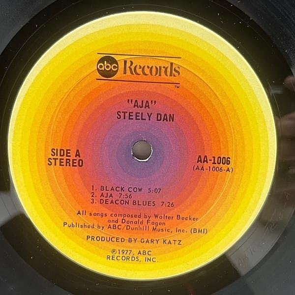 米LP Steely Dan Aja AA1006 ABC RECORDS /00400 STEELY DAN 