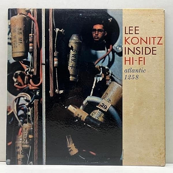 レコードメイン画像：USオリジナル MONO 初版 黒銀ラベ 深溝 LEE KONITZ Inside Hi-Fi (Atlantic 1258) リー・コニッツ・ワンホーンの傑作！クールジャズの極み
