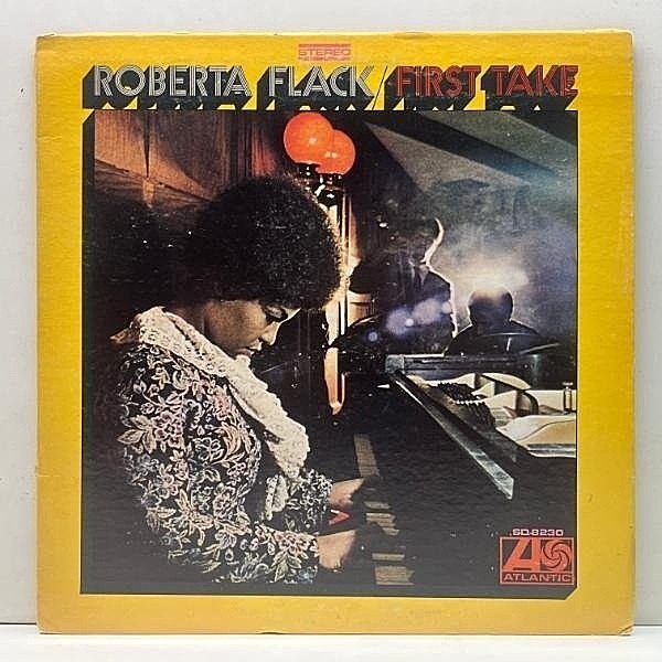 レコードメイン画像：USオリジナル 初版 1841BROADWAYリム ATGP刻印 ROBERTA FLACK First Take ('69 Atlantic) w/ RON CARTER, JOHN PIZZARELLI