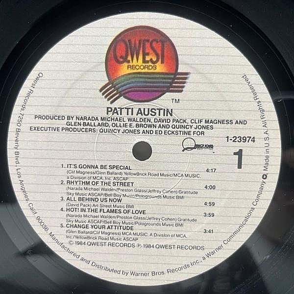 PATTI AUSTIN / Same (LP) / Qwest | WAXPEND RECORDS