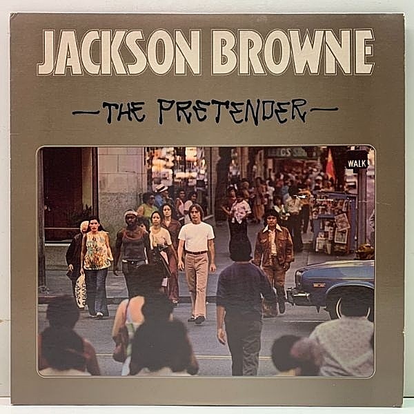 レコードメイン画像：極美品!! US初期プレス 雲ラベル JACKSON BROWNE The Pretender ('76 Asylum) Lowell George, Graham Nash, David Crosby ほか 豪華面子
