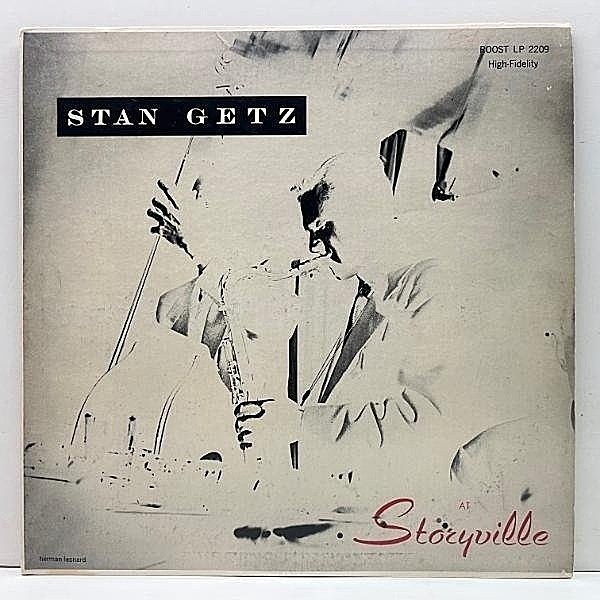 レコードメイン画像：良好!!【レア・FLAT, DG】USオリジナル STAN GETZ Jazz At Storyville (Royal Roost RLP 2209) w/ AL HAIG, JIMMY RANEY ほか