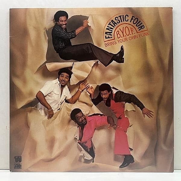 レコードメイン画像：美品!! USオリジナル FANTASTIC FOUR B. Y. O. F. Bring Your Own Funk ('78 Westbound) DENNIS COFFEY prod. ドラム演奏のコシ効いた逸品