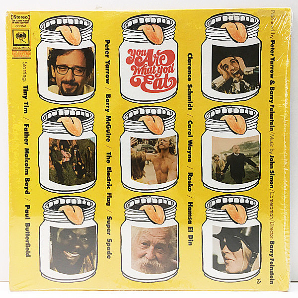 レコードメイン画像：シュリンク美品!! 初版 2eye USオリジナル JOHN SIMON You Are What You Eat ('68 Columbia) OST カルト・サイケ・ムーヴィ 映画 サントラ