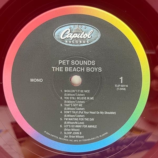 Amazon.co.jp: PET SOUNDS [12 inch Analog]: ミュージック