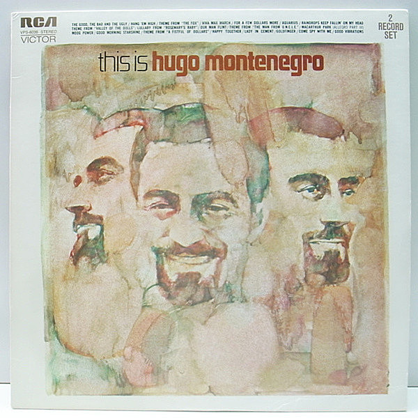 レコードメイン画像：Malcolm McLarenネタ 美品 USオリジナル HUGO MONTENEGRO This Is ～ 2LP ムード・サイケ／ムーグ／オーケストラ・グルーヴまで多彩！