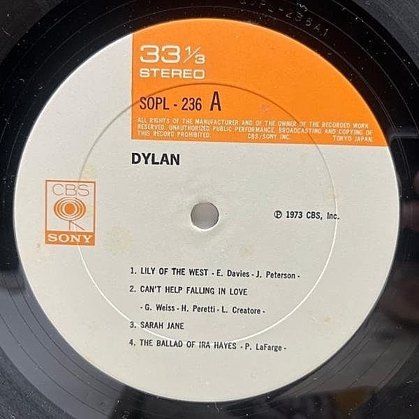 BOB DYLAN / The Freewheelin' Bob Dylan (LP) / Columbia